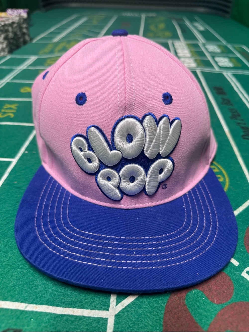 Blow Pop Pink and Purple Snapback Hat